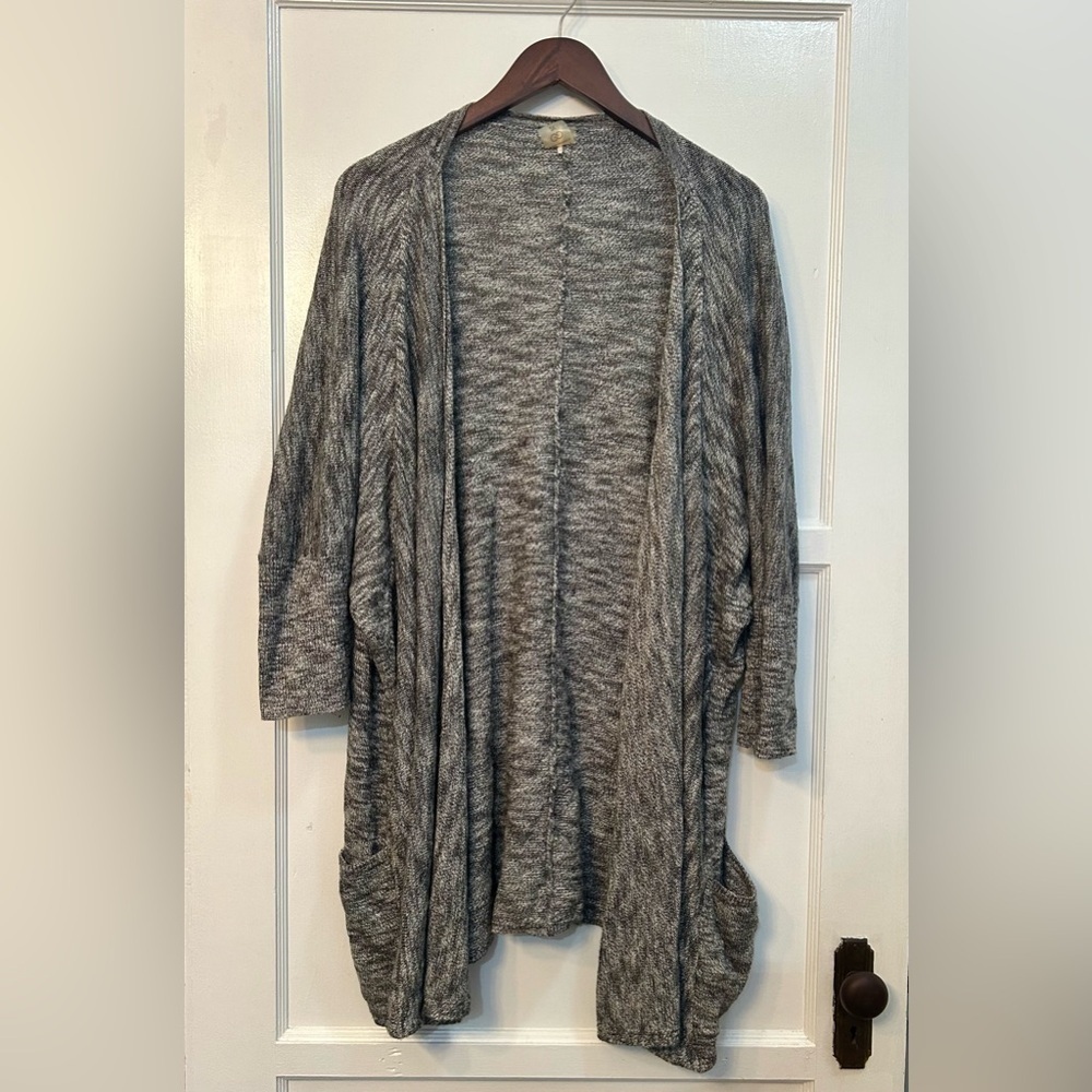 Calia by Carrie Underwood Gray Cardigan Sweater 2X - Picture 3 of 6